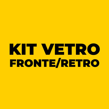 Kit Vetro Fronte/Retro