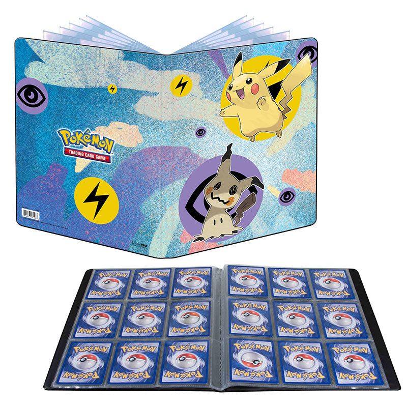 ULTRA PRO Album 9 Tasche Pokemon Pikachu e Mimikyu