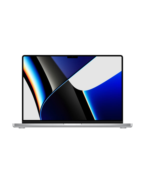 MacBook Pro 16" chip M1 Pro 10-core CPU 16-core GPU 512GB SSD Argento