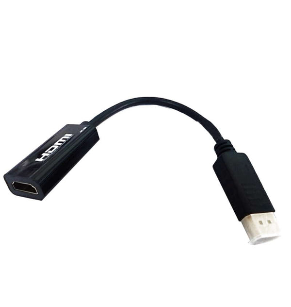 Cavo Adattatore ADJ DisplayPort/HDMI M-F, 0.15 m - Colore Nero