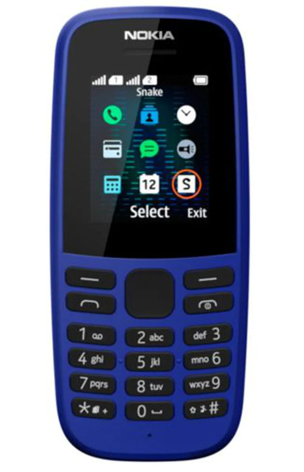 Nokia 105 (2019) Dual SIM Blu Eu
