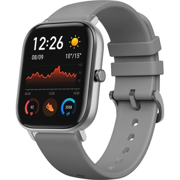 Amazfit GTS - smartwatch con GPS, HR, notifiche (grigio)
