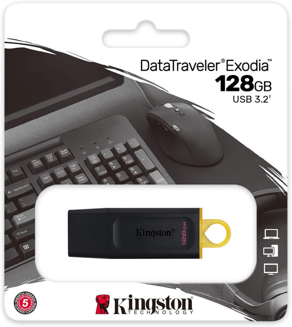 Pendrive Kingston 128GB DataTraveler Exodia USB 3.2