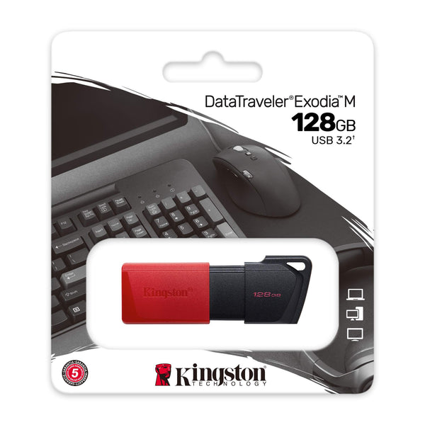 Pendrive Kingston 128GB DataTraveler Exodia M USB 3.2