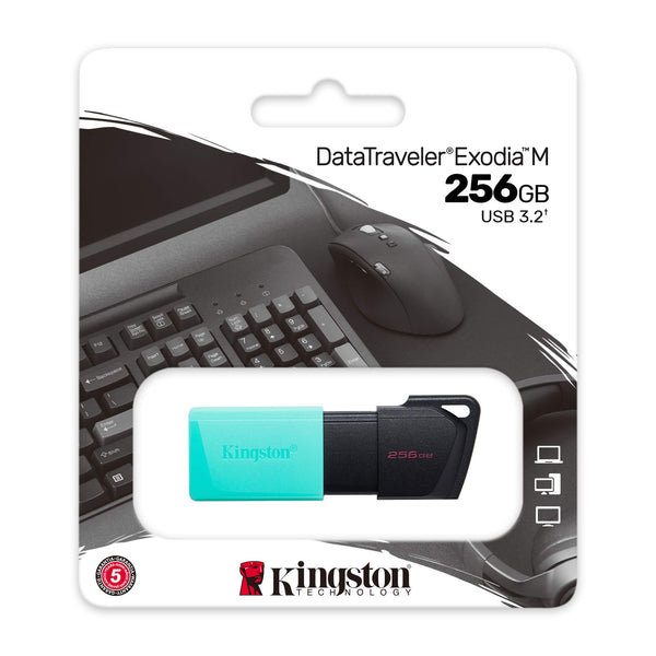 Pendrive Kingston 256GB DataTraveler Exodia M USB 3.2