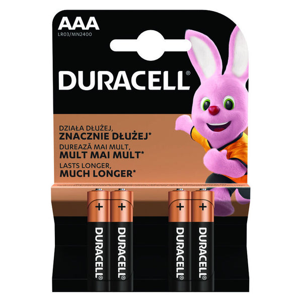 Duracell Duralock Basic Alkaline AAA 4BL