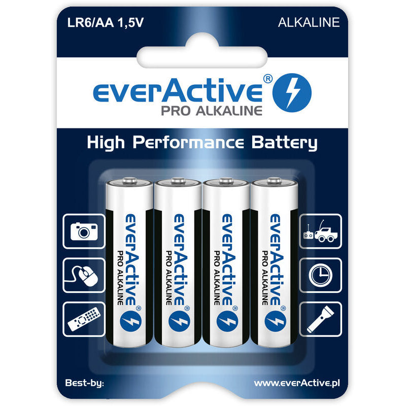 Everactive Pro Alkaline AA 4BL