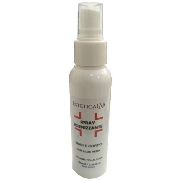 Spray igienizzante Esteticalab 100ml mani e corpo (75% alcool)