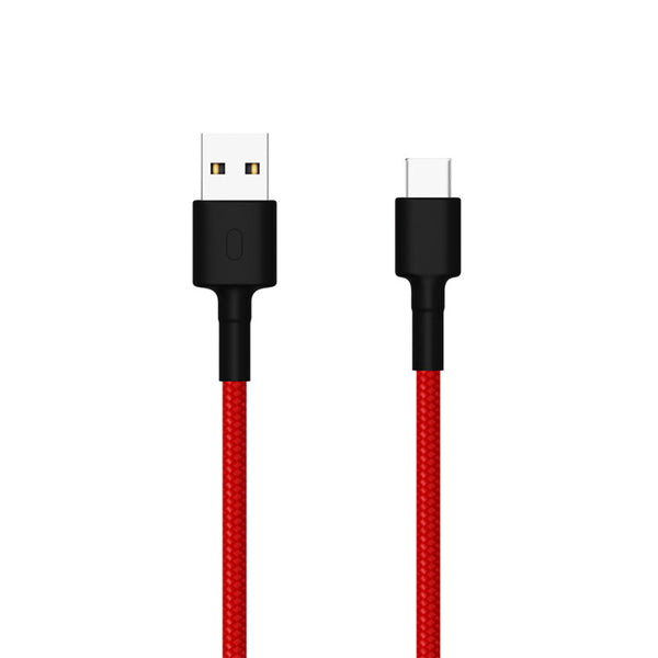 Mi Braided Type C Cable 1m red