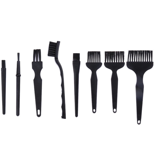 Set pennelli e spazzole antistatici ESD (Kit 8 pezzi)