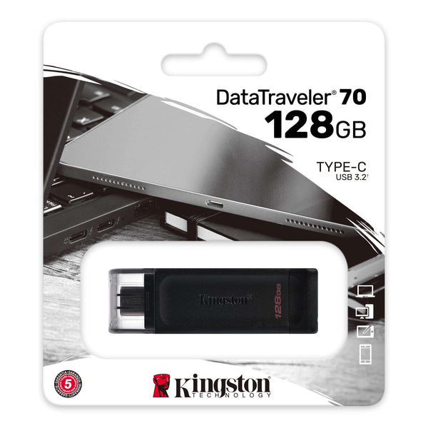 Pendrive 128GB Kingston DT70 Type C 3.2