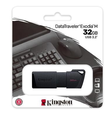 Pendrive Kingston 32GB DataTraveler Exodia M USB 3.2