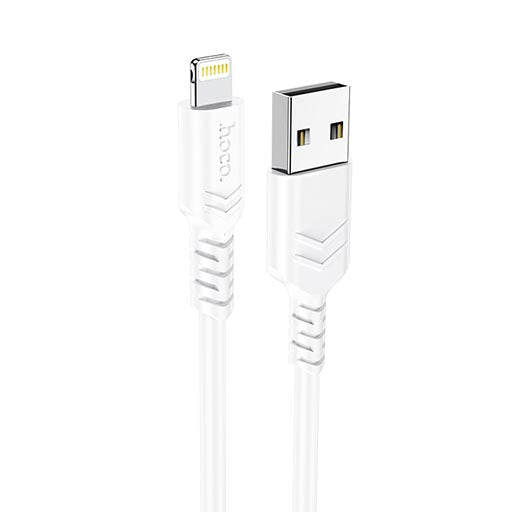 Cavo dati/ricarica X62 "Fortune" bianco USB-A to lightning 1m 2.4A