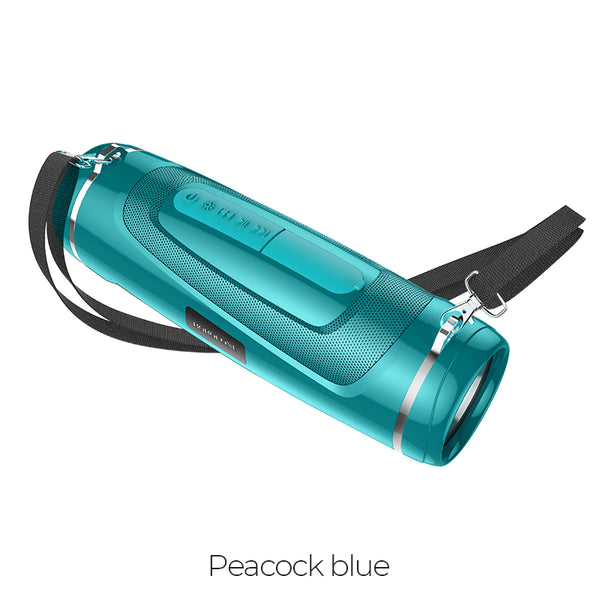 Speaker Bluetooth BR7 Empyreal peacock blue BT 5.0  2x5W