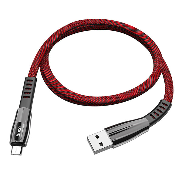 Cavo dati/ricarica U70 "Splendor" rosso micro USB 1.2m