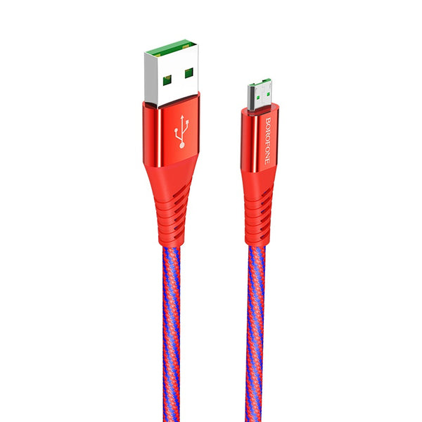 Cavo dati/ricarica BU13 "Craft" rosso micro USB 1.2m 4A
