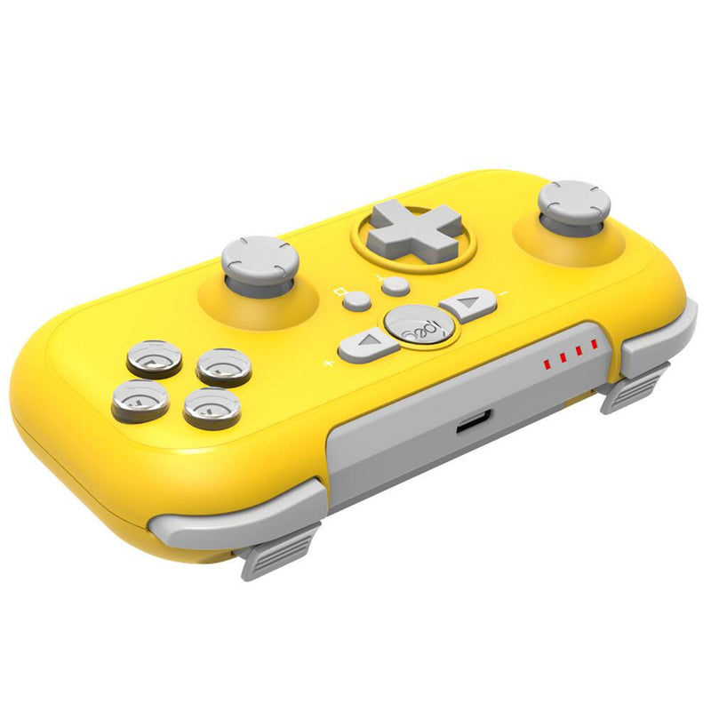 Mini controller BT giallo PG-SW021A per Nintendo Switch/Lite/PS3/PC/Android