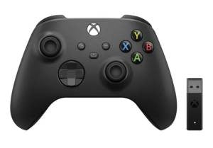 Microsoft Xbox Serie X/S Controller Black + Adattatore W10