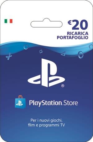 PlayStation Live Card Hang Ricarica 20