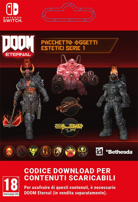 Doom Eternal Pacchet. Oggetti Estetici 1