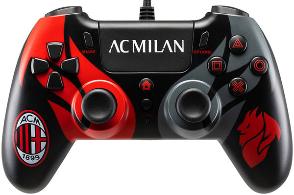 QUBICK PS4 Controller Wired AC Milan 2.0