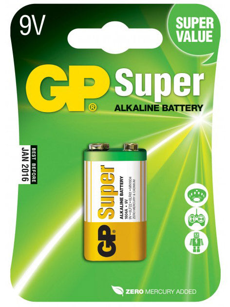GP Battery 9V in blister da 1