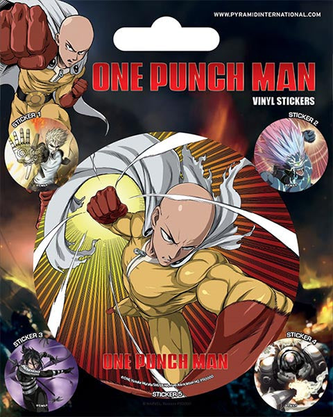Adesivi One Punch Man Atomic Fist