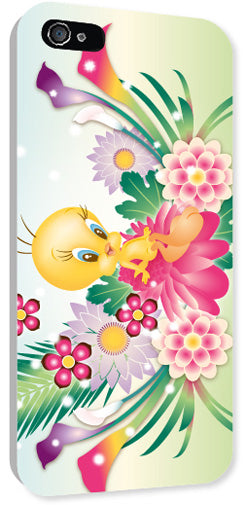 Cover Tweety Flowers iPhone 4/4S