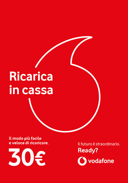 PIN Vodafone Ricarica 30 Euro
