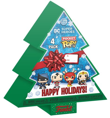 FUNKO ADVENT 4DAY PACK DC Holiday 4pz
