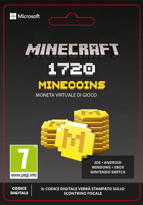 Minecraft 1720 MineCoins PIN