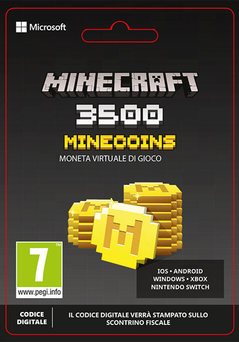 Minecraft 3500 MineCoins PIN