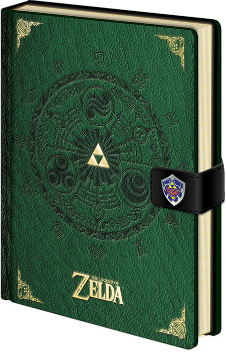 Agenda A5 Legend of Zelda Medaglione