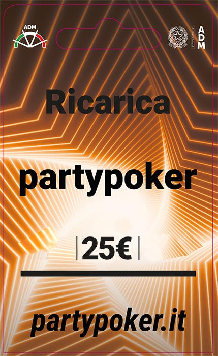 Party Poker 25 Euro PIN