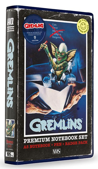 Set Cancelleria Gremlins VHS