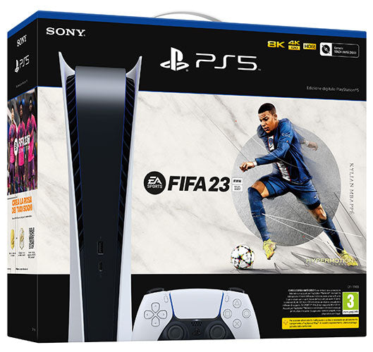 SONY PS5 825GB DIGITAL EDITION + FIFA 23 EU