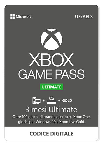 Microsoft Xbox Ultimate 3 Mesi PIN