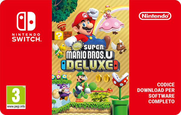 New Super Mario Bros.U Dlx Switch PIN