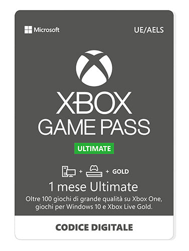 Microsoft Xbox Ultimate 1 Mese PIN