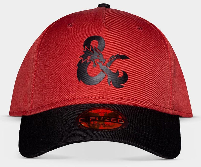 Cap Dungeons & Dragons Rosso Logo