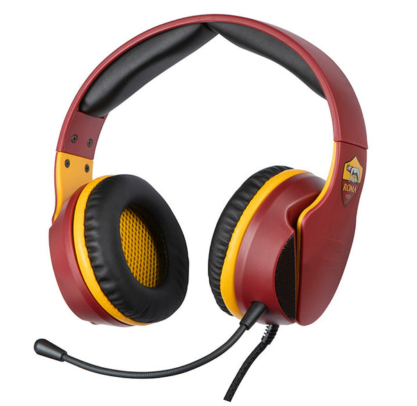 QUBICK Cuffie Gaming Stereo AS Roma