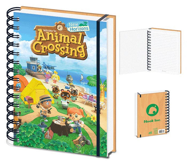 Agenda A5 3D Animal Crossing New Horizon