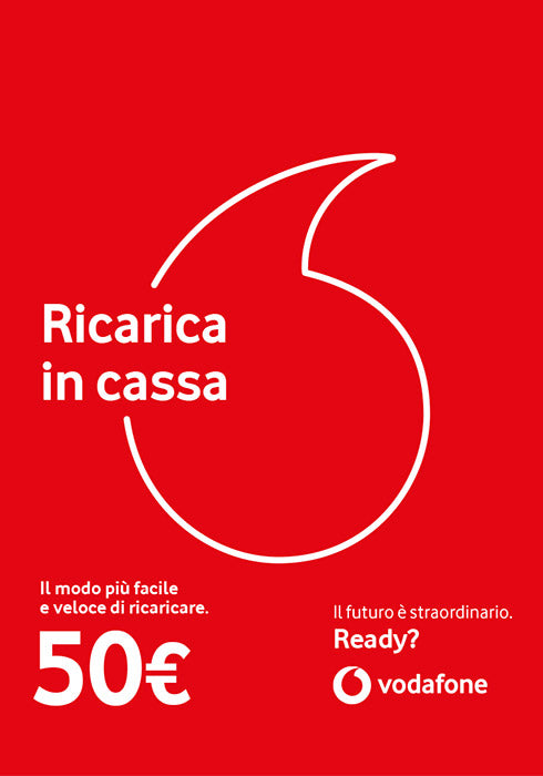 PIN Vodafone Ricarica 50 Euro
