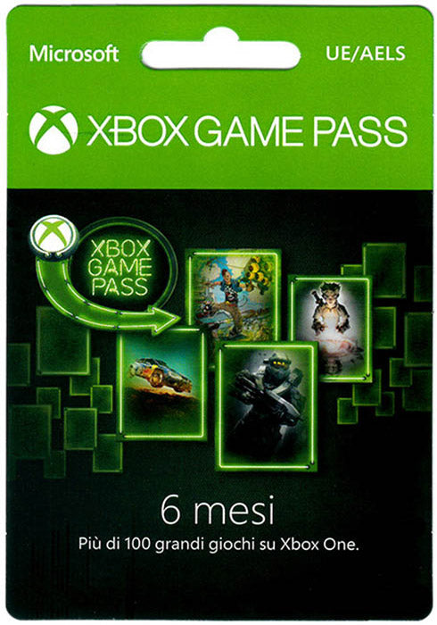 Microsoft XBOX Game Pass 6 mesi