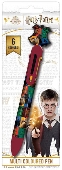 Penna Multicolore Harry Potter Intricate Houses