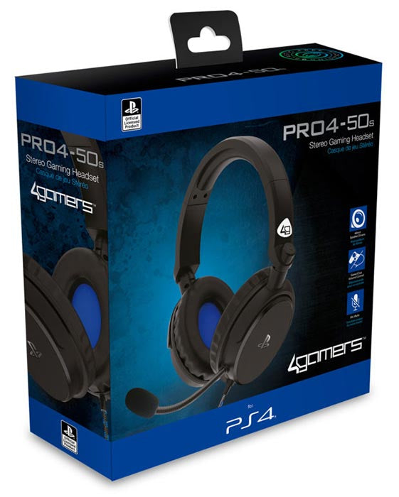 4GAMERS PS4 Cuffie PRO4-50S
