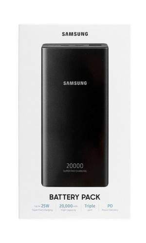 Samsung Powerbank Trio 25W PD EB-P5300 20000mAh Black