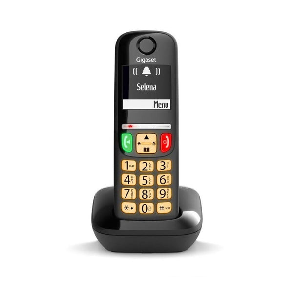 TELEFONO CORDLESS SIEMENS GIGASET E270 NERO (S30852-H2816-K131)