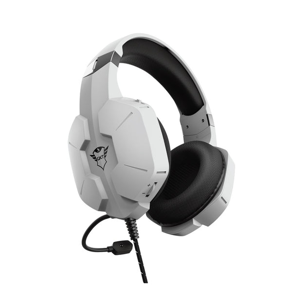 TRUST GXT 323W CARUS (24258) - CUFFIE GAMING OVER-EAR PER PS5 - WHITE